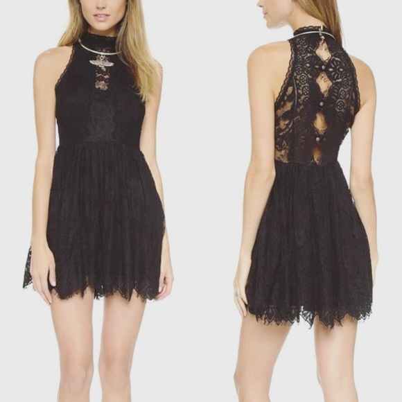 Free People Dresses & Skirts - ❗️ Free People 4 Lace Verushka Fit & Flare Dress